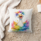 One Silly Goose Rainbow Baby Shower Gift Kissen (Decke)