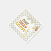 One Silly Goose Spring Birthday Serviette (Ecke)