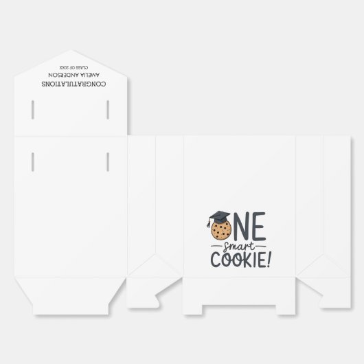 One Smart Cookie Abschluss Class Geschenkschachtel (Ungefaltet)