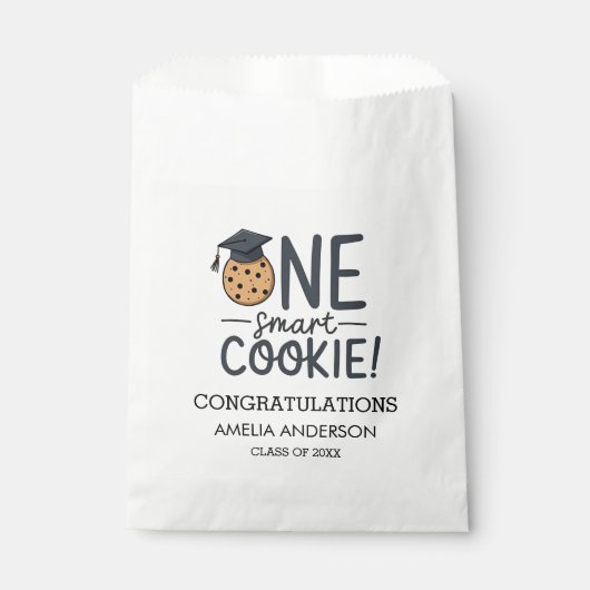 One Smart Cookie Abschluss Class Geschenktütchen (Vorderseite)