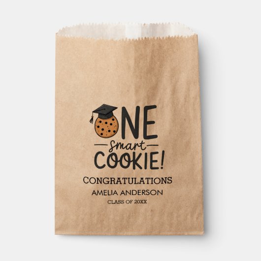 One Smart Cookie Abschluss Class Geschenktütchen (Vorderseite)