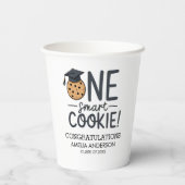 One Smart Cookie Abschluss Class Pappbecher (Rückseite)