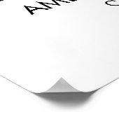 One Smart Cookie Abschluss Class Poster (Ecke)