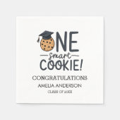 One Smart Cookie Abschluss Class Serviette (Vorderseite)