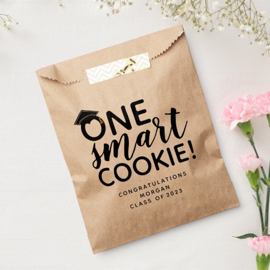 One Smart Cookie Abschluss Kraft Geschenktütchen (Versiegelt)