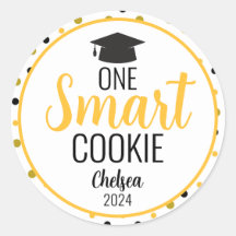 One Smart Cookie Abschluss Stickers