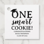 One Smart Cookie Class of 2024 Abschluss Geschenkanhänger (Vorderseite)