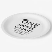 One Smart Cookie Class of 2024 Abschluss Pappteller (Schrägansicht)