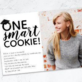 One Smart Cookie Foto Graduate Einladung
