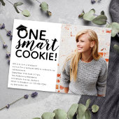One Smart Cookie Foto Graduate Einladung