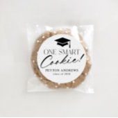 One Smart Cookie Graduation Label Runder Aufkleber