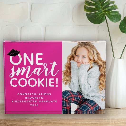 One Smart Cookie Kindergarten Abschluss Foto