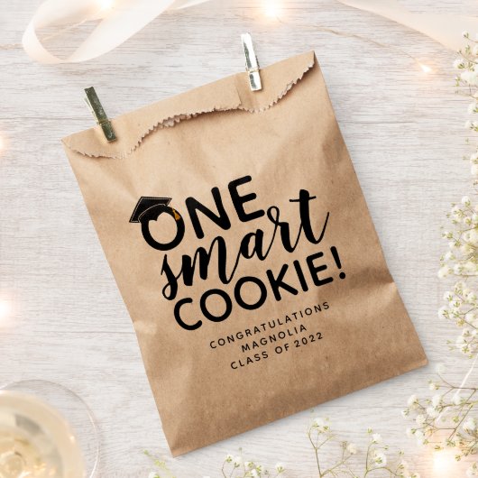 One Smart Cookie Kraft Graduation Geschenktütchen (Ausgeschnitten)