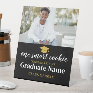 One Smart Cookie - Moderner Abschluss 1 Foto Sockelschild