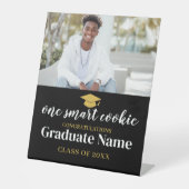 One Smart Cookie - Moderner Abschluss 1 Foto Sockelschild (Vorderseite)