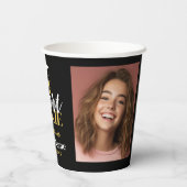 One Smart Cookie - Moderner Abschluss 2 Fotos Pappbecher (Rückseite)