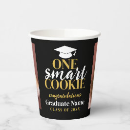One Smart Cookie - Moderner Abschluss 2 Fotos Pappbecher