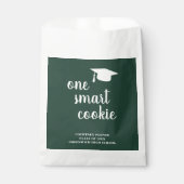 One Smart Cookie Mortar Board Moderner Abschluss Geschenktütchen (Vorderseite)