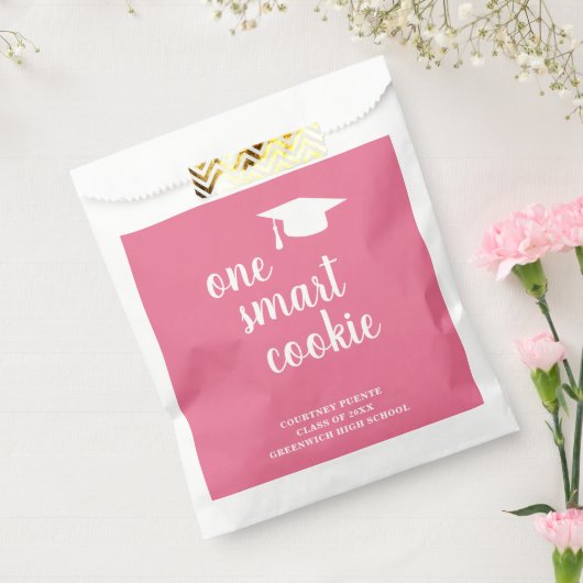 One Smart Cookie Mortar Board Moderner Abschluss Geschenktütchen (Versiegelt)