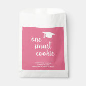 One Smart Cookie Mortar Board Moderner Abschluss Geschenktütchen (Vorderseite)