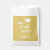 One Smart Cookie Mortar Board Moderner Abschluss Geschenktütchen (Vorderseite)