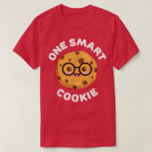 One Smart Cookie Niedlich Funny Kawaii Chocolate C T-Shirt (Design vorne)