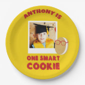 One Smart Cookie Personalisiert Graduation Party Pappteller (Vorderseite)