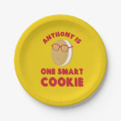 One Smart Cookie Personalisiert Graduation Party Pappteller (Vorderseite)
