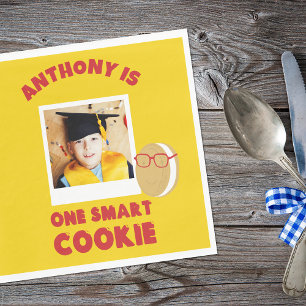 One Smart Cookie Personalisiert Graduation Party Serviette