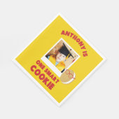 One Smart Cookie Personalisiert Graduation Party Serviette (Ecke)