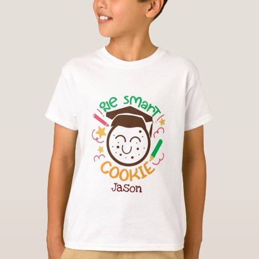 One Smart Cookie - Schule T-Shirt (Vorderseite)