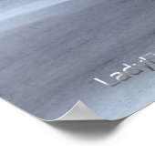 One Snowy Abend Poster (Ecke)