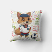 One Soccer Cayote Print Kissen (Rückseite)