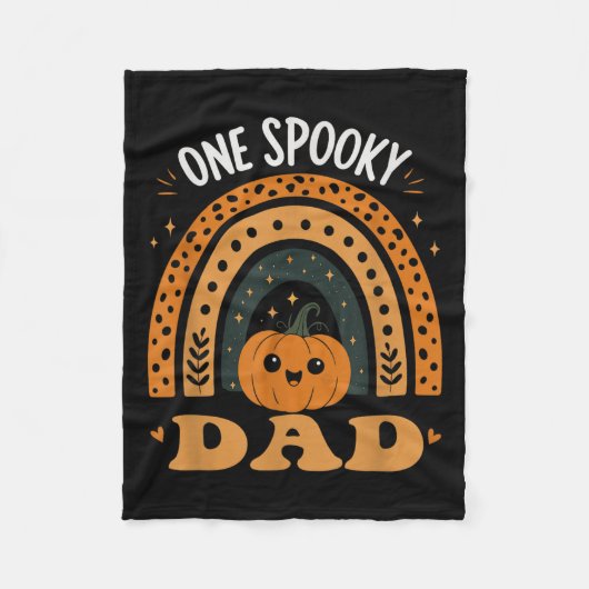 One Soky Dad Dad Matching Family Halloween Costume Fleecedecke (Vorderseite)
