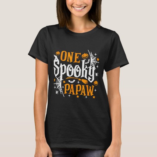 One Soky Papaw Shirt Funny Halloween Soky Grandpa  (Vorderseite)