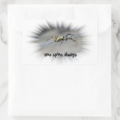 one spins always Aufkleber (Tasche)