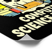 One Spooktacular Computer Science Teacher Hallowee Poster (Ecke)
