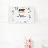 One Stellar Year, Space 1st Birthday Banner (InSitu)