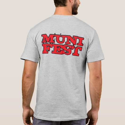 #one STOMP Munifest T-Shirt (Rückseite)