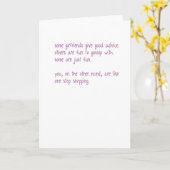 One Stopp Shopping Freund Karte (Gelbe Blume)