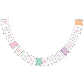 One Sweet Birthday ONE ONE ONE BANNER BUNTING (Alle)