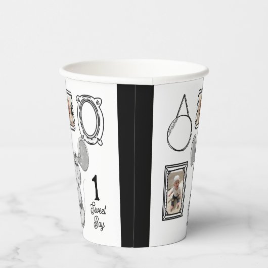 One Sweet Boy Cookie Birthday Party Pappbecher (Rechts)