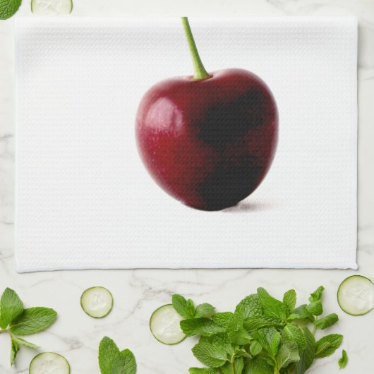 One Sweet Cherry ktcna Geschirrtuch (Gefaltet)