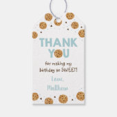One Sweet Cookie First Birthday Vielen Dank Geschenkanhänger (Vorderseite)