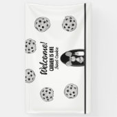 One Sweet Cookie Mouse First Birthday Banner (Vertikal)