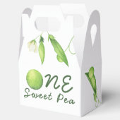 One Sweet Pea First Birthday Geschenkschachtel (Geöffnet)