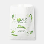 One Sweet Pea First Birthday Geschenktütchen (Vorderseite)