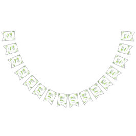 One Sweet Pea First Birthday Wimpelkette