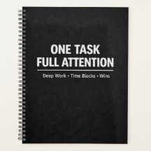 One Task Full Attention Deep Work