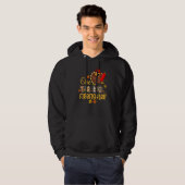 One Thankful Firefighter Turkey Pilgrim Hat Thanks Hoodie (Vorne ganz)